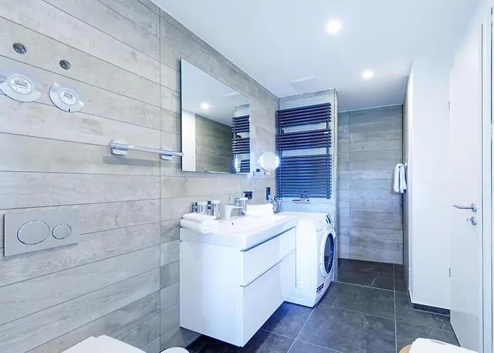 Strandluft - 5 Sterne Mit Infrarotkabine 아파트 부스트로우