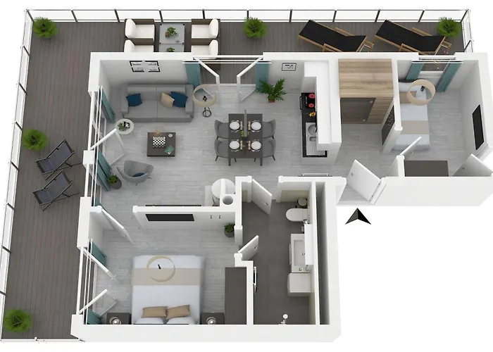 Strandluft - 5 Sterne Mit Infrarotkabine 아파트 *