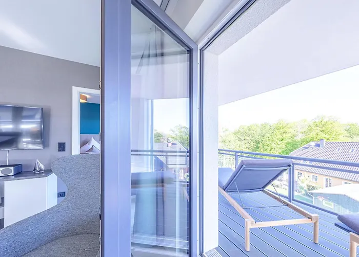 Strandluft - 5 Sterne Mit Infrarotkabine 아파트 부스트로우